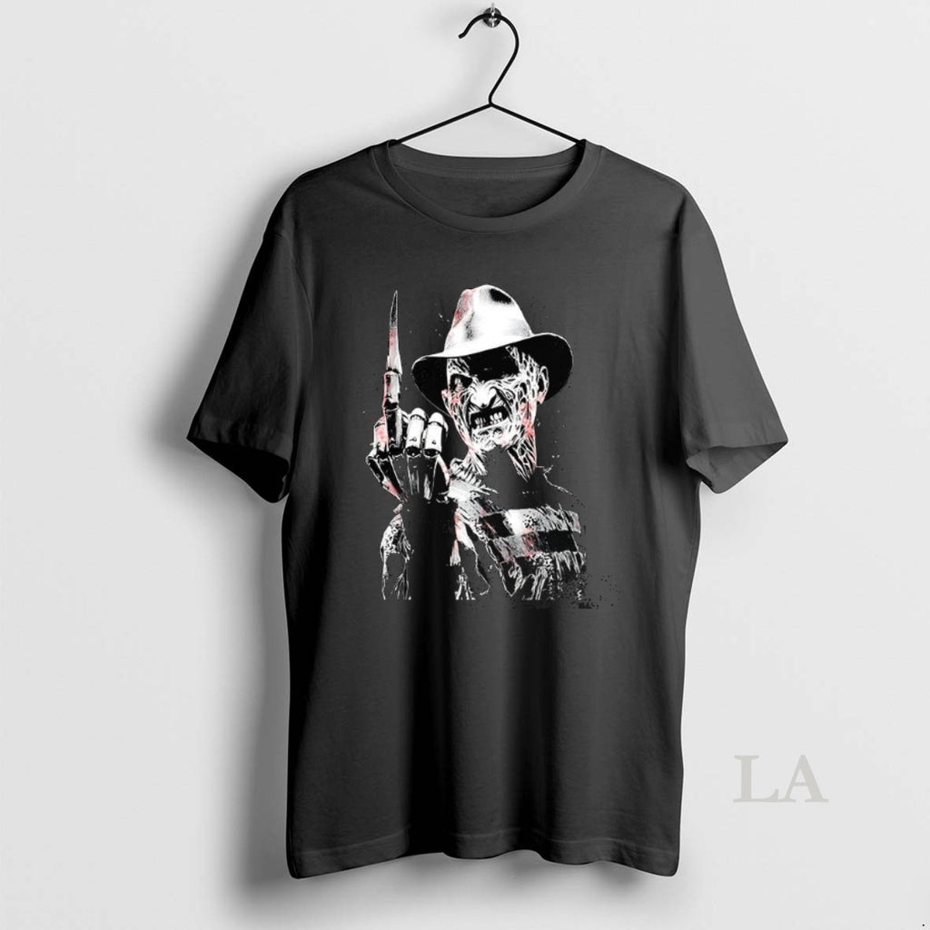 Original Freddy Krueger Middle Finger A Nightmare On Elm Street Character Horror Halloween