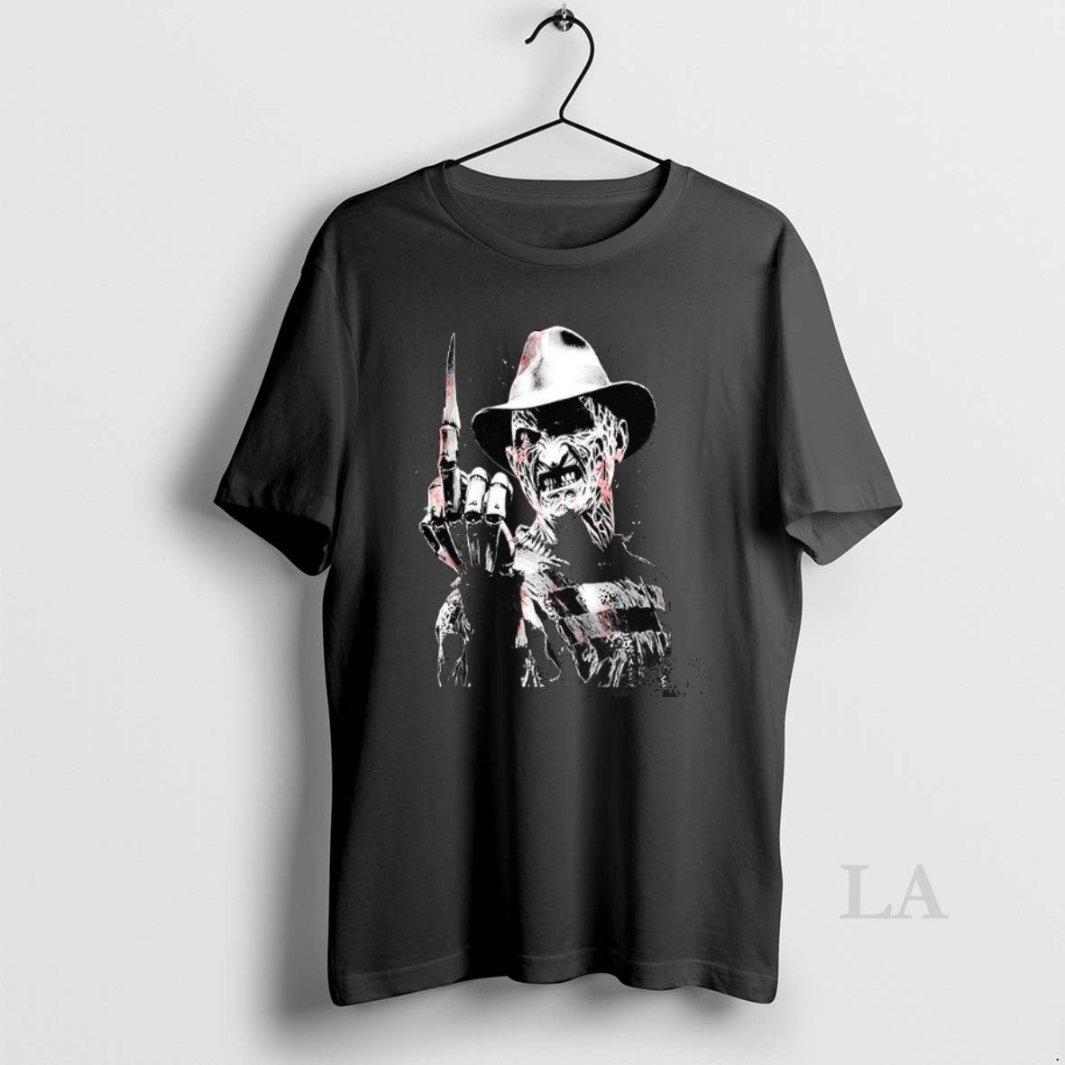 Original Freddy Krueger Middle Finger A Nightmare On Elm Street Character Horror Halloween