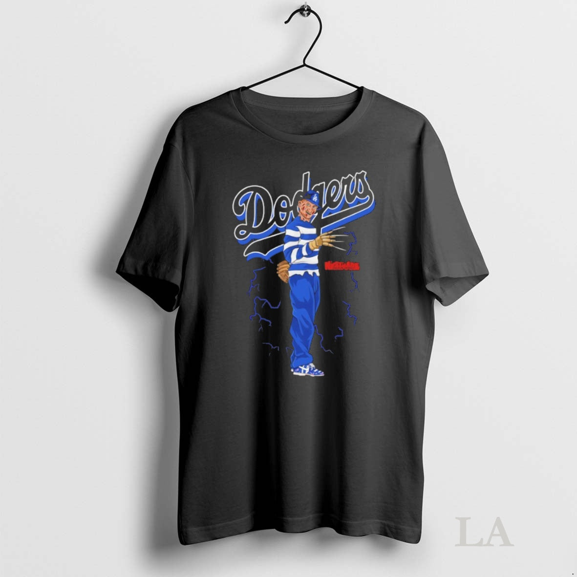 Original Freddy Mightmare On Elm Street X Los Angeles Dodgers