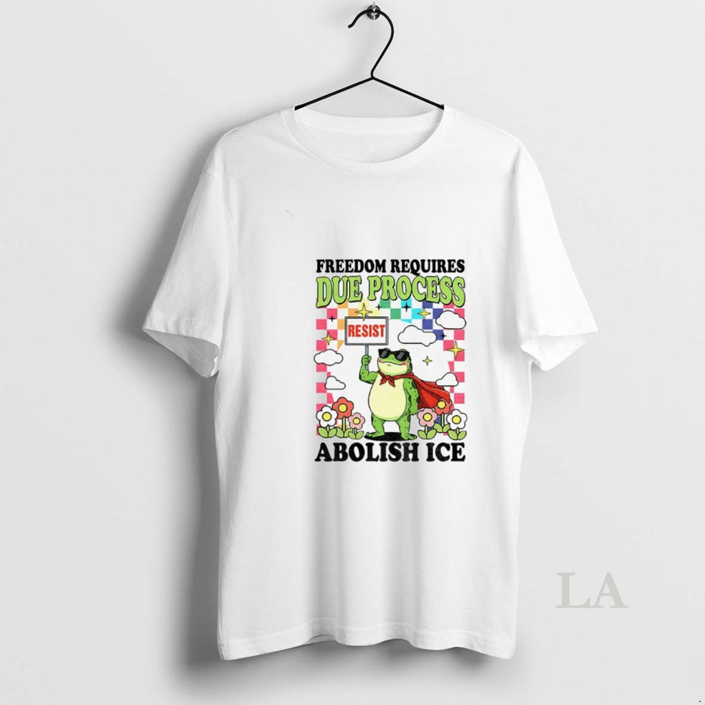 Original Freedom Requires Due Process Abolish Ice Porland Frog