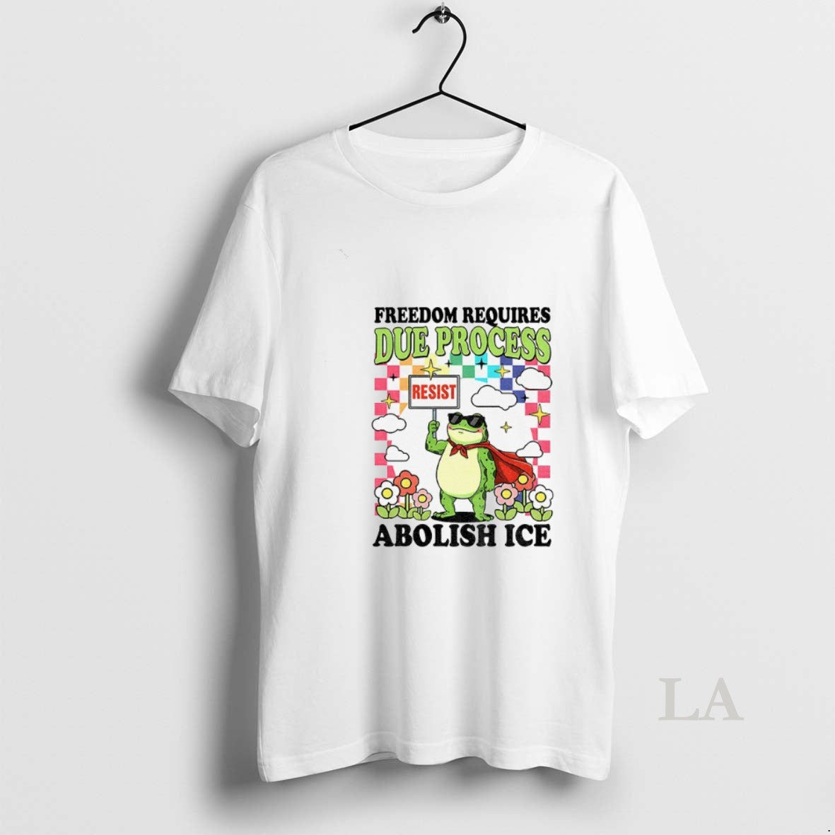 Original Freedom Requires Due Process Abolish Ice Porland Frog