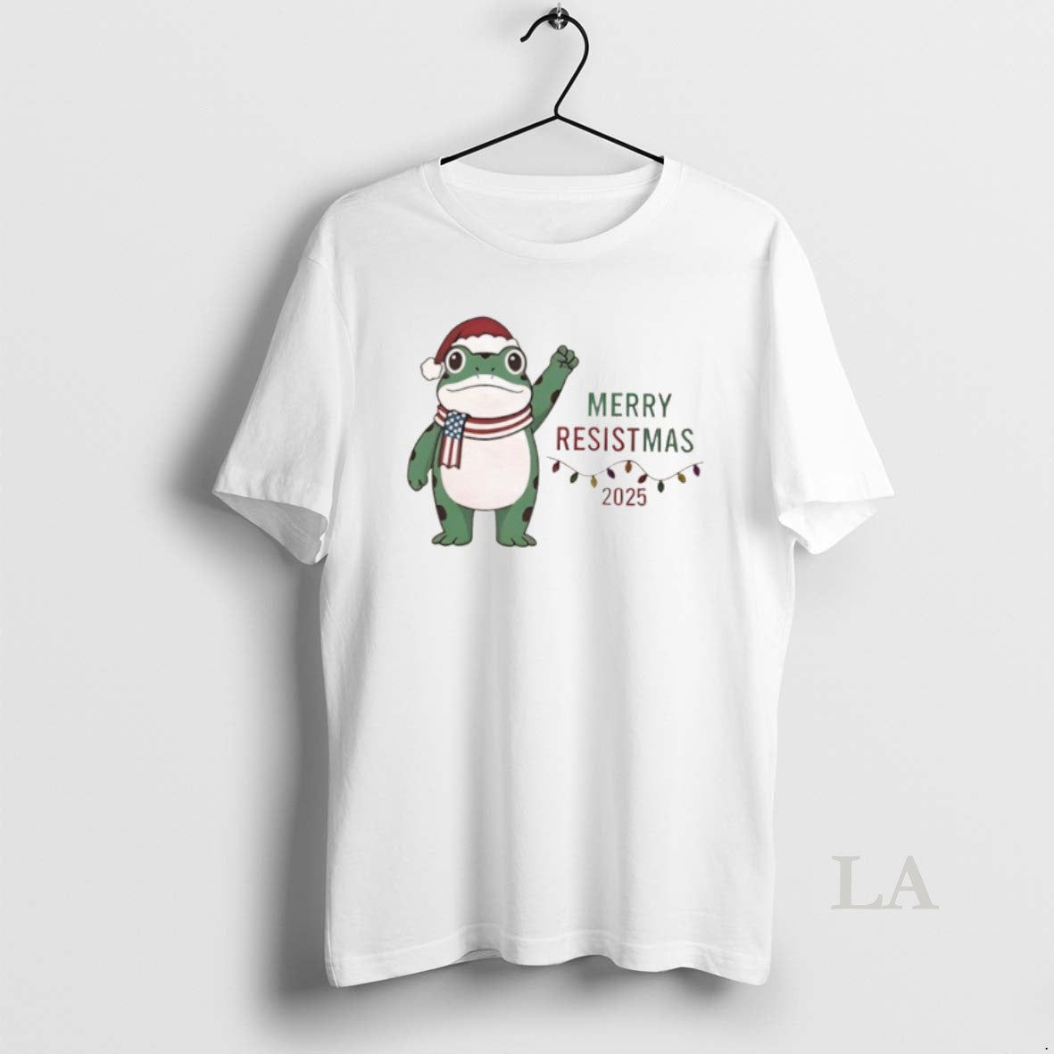 Original Frog Portland Merry Resistmas Christmas Holiday