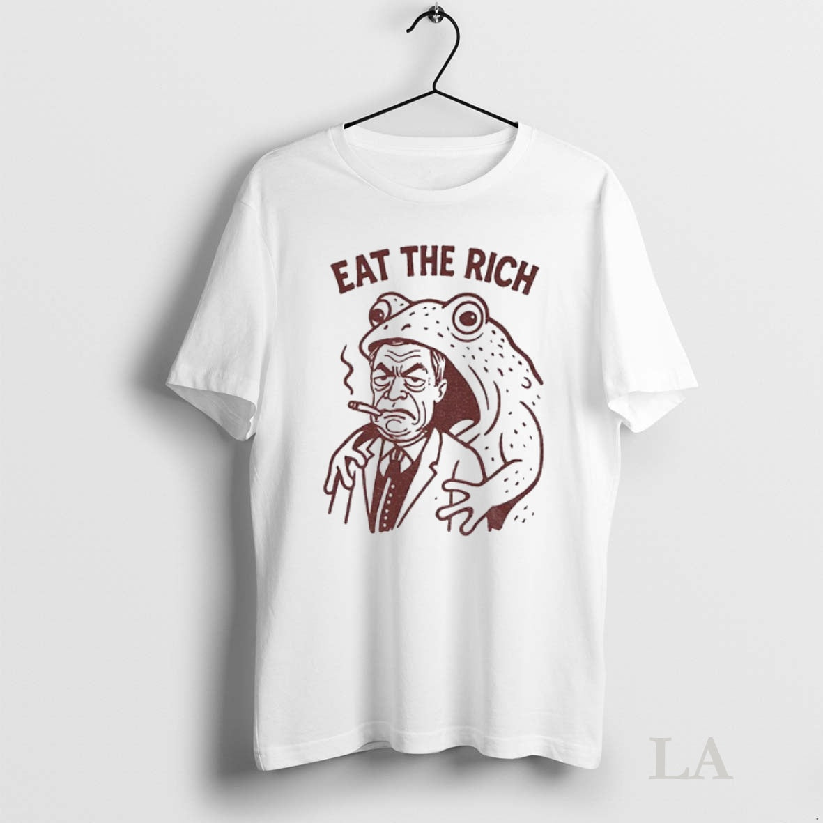 Original Frog Eat The Rich Meme