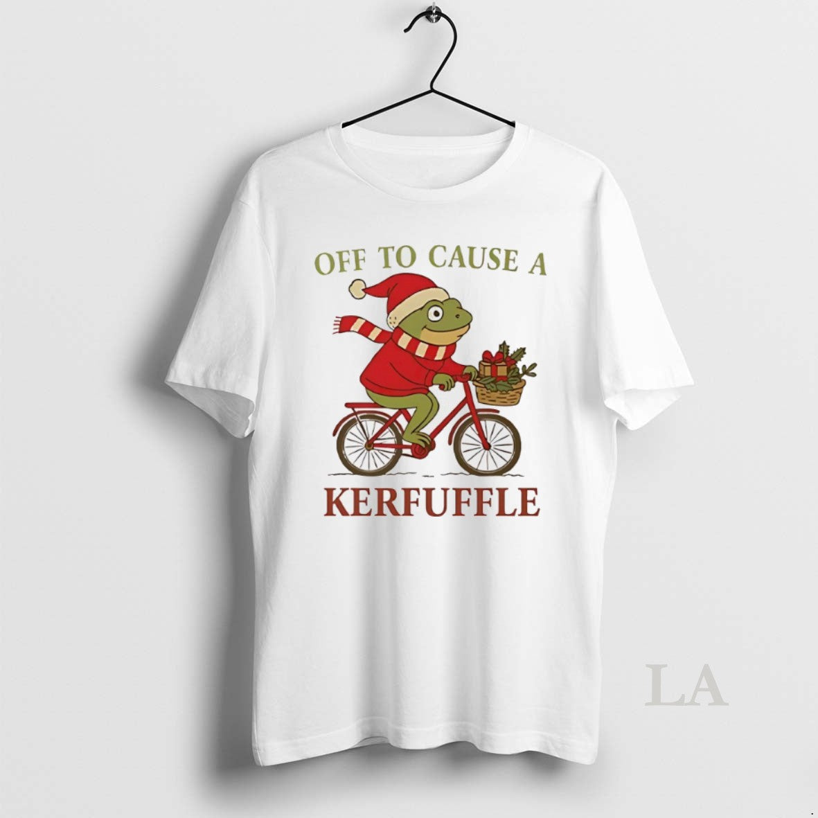 Original Frog Off To Cause A Kerfuffle Christmas