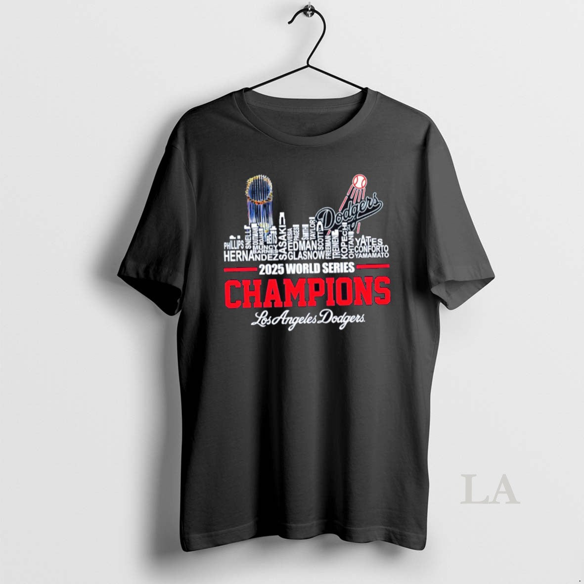 Original Funny Los Angeles Dodgers 2025 World Series Champs Skyline