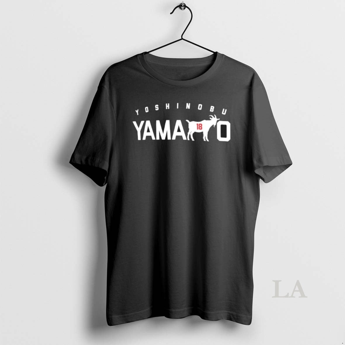 Original Goat Yoshinobu Yamamoto 18 Los Angeles Dodgers