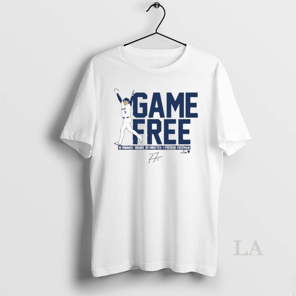 Original Game Free 18 Innings Hours 39 Minutes 1 Freddie Freeman Los Angeles Dodgers Mlb