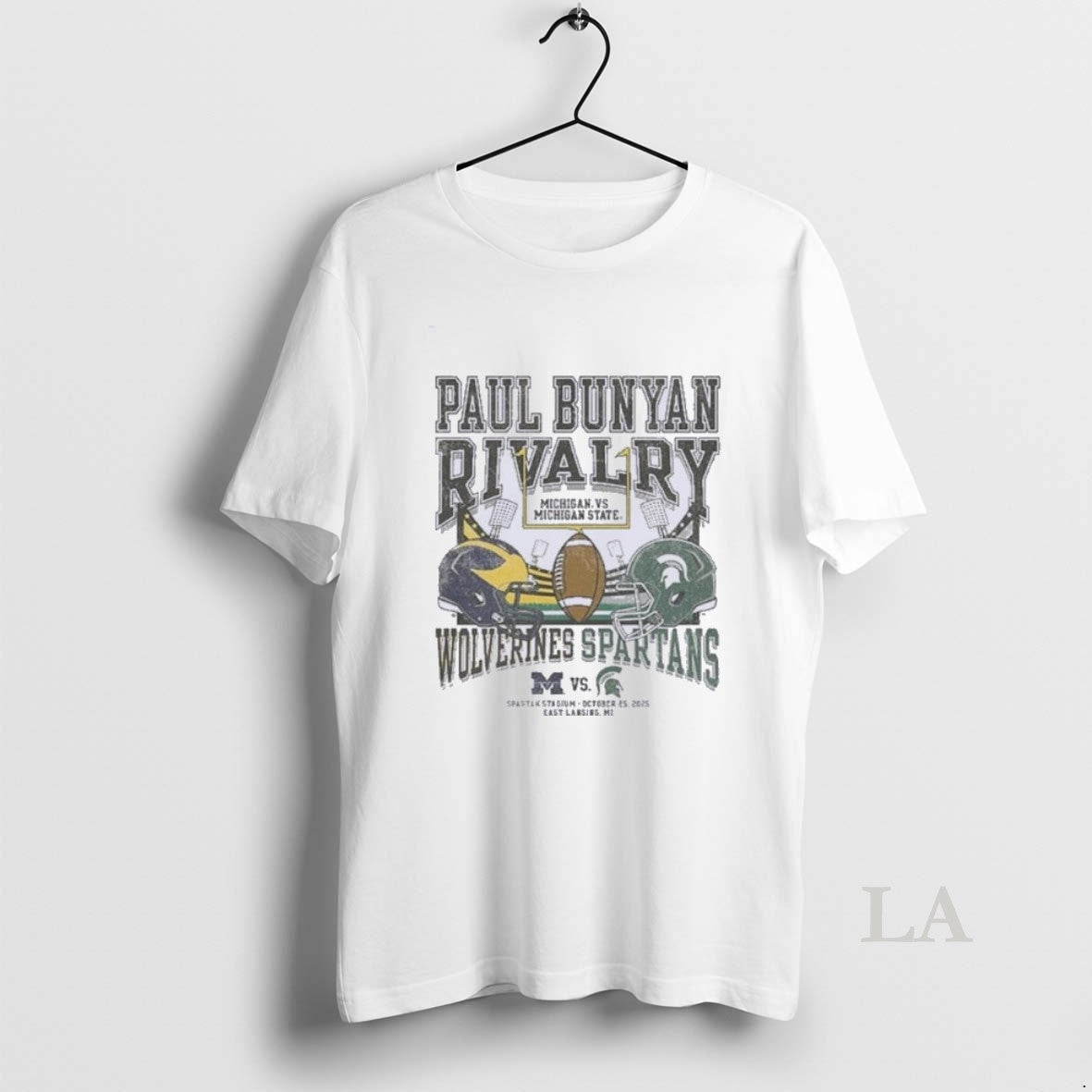Original Gameday Michigan Vs Michigan State Paul Bunyan Rivalry