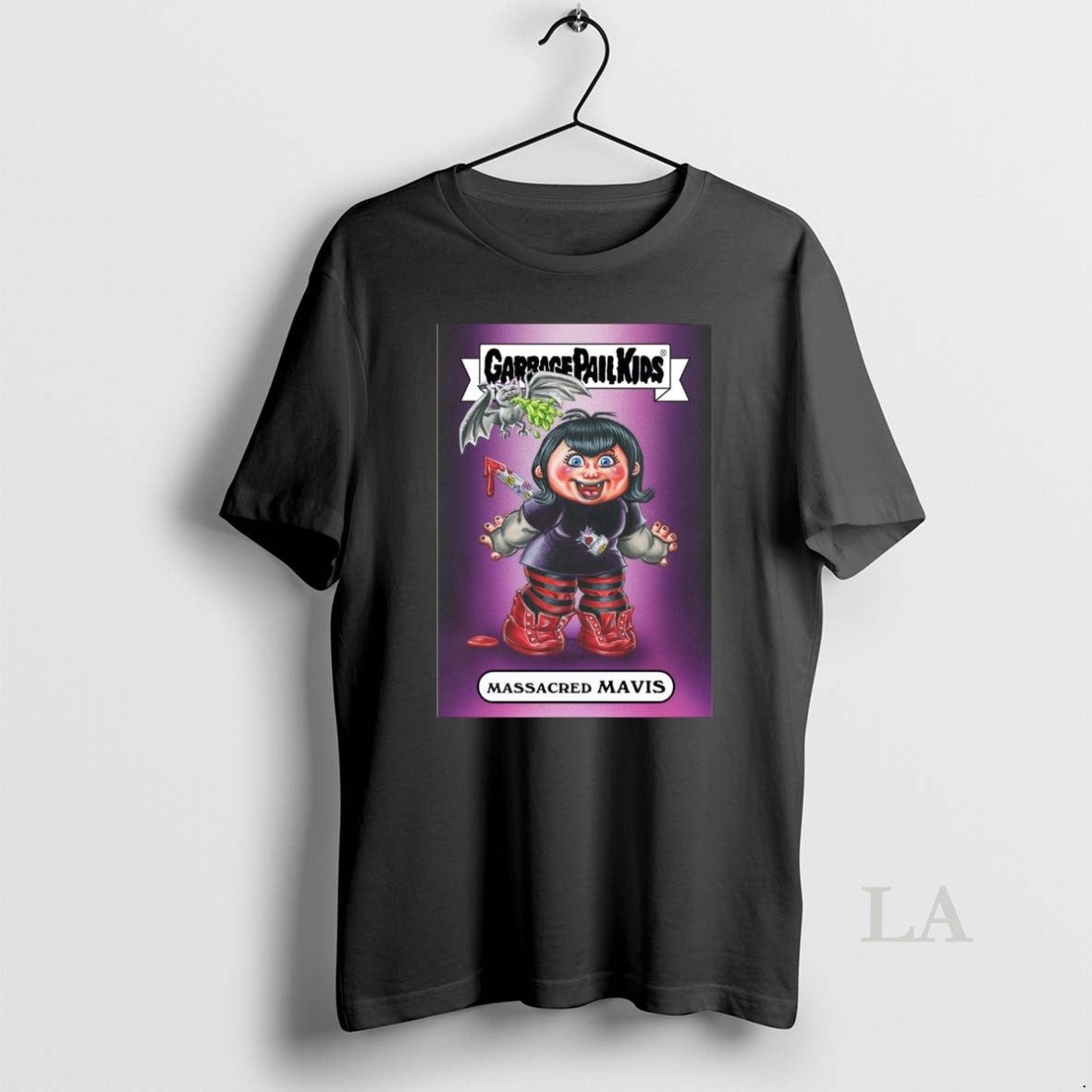 Original Garbage Pail Kids X Massacred Hotel Transylvania Mavis Card