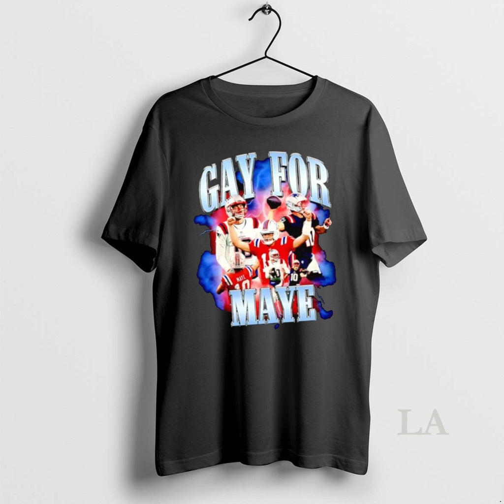 Original Gay For Drake Maye Player Fan Graphic
