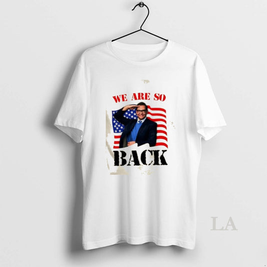 Original George Santos We Are So Back Us Flag