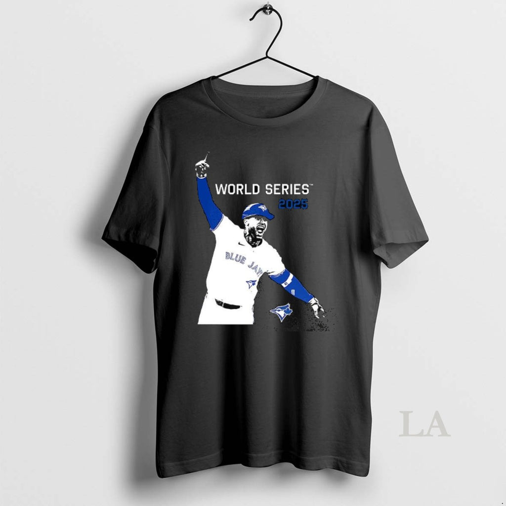 Original George Springer Toronto Blue Jays Mbl World Series 2025 Player Graphic