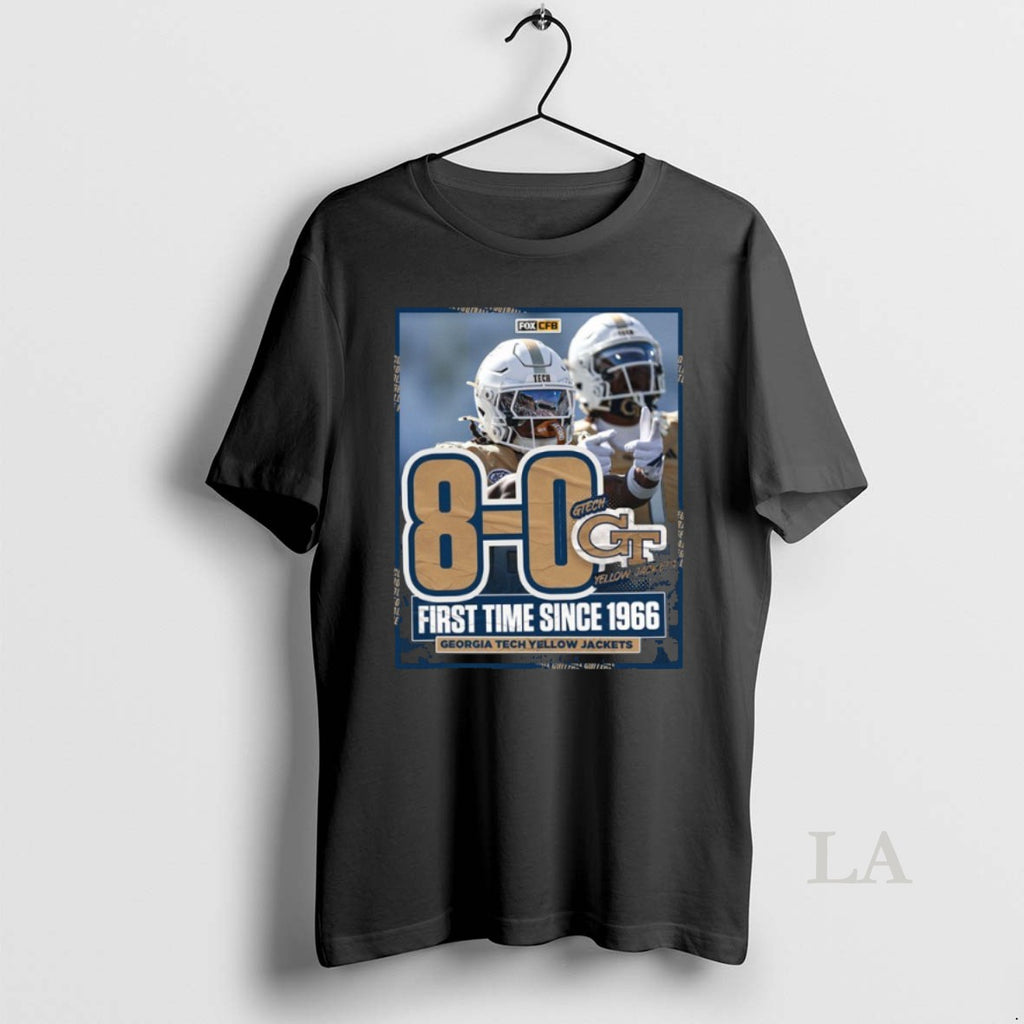 Original Georgia Tech 8 0 First Time Since 1966
