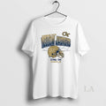 Original Georgia Tech Yellow Jackets Football Helmet Grid Sting Em Atlanta Ga