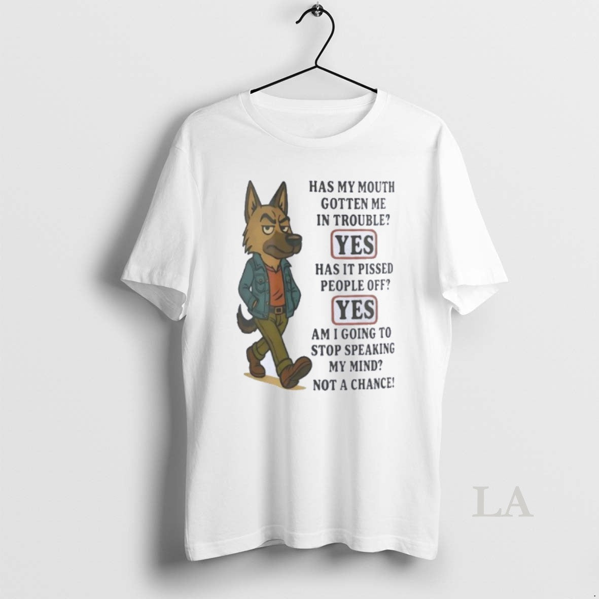 Original German Shepherd Has My Mouth Gotten Me In Trouble