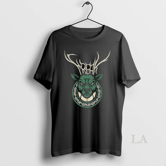 Original Giannis Antetokounmpo Milwaukee Bucks Deer Freak Logo