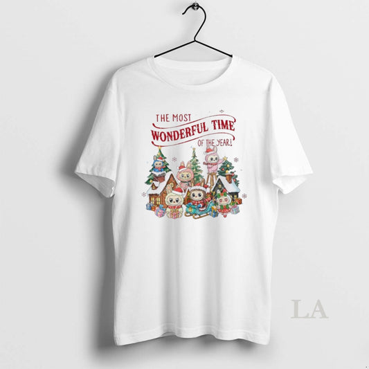 Original Gingerbread House Christmas Tree Labubu