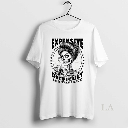 Original Girl Skeleton Expensive Difficult And Talks Back Vintage