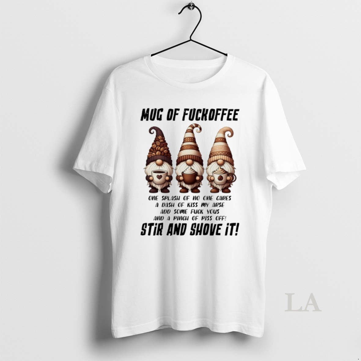 Original Gnome Christmas Of Fuckoffee Stir And Shove It