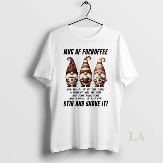 Original Gnome Christmas Of Fuckoffee Stir And Shove It