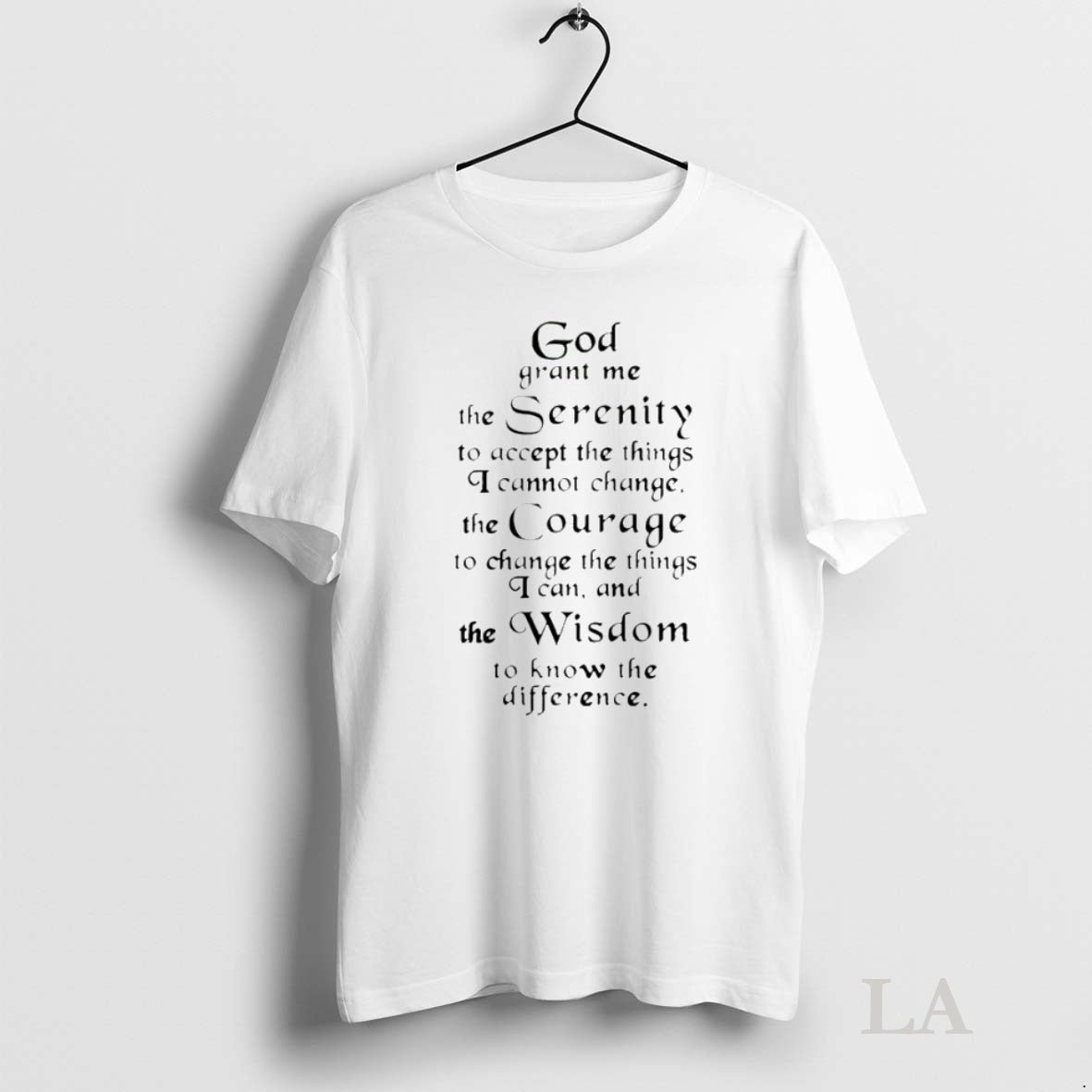 Original God Grant Me The Serenity To Accept The Things I Cannot Change The Courage