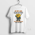 Original Golden Retriever At My Age Getting Lucky Means