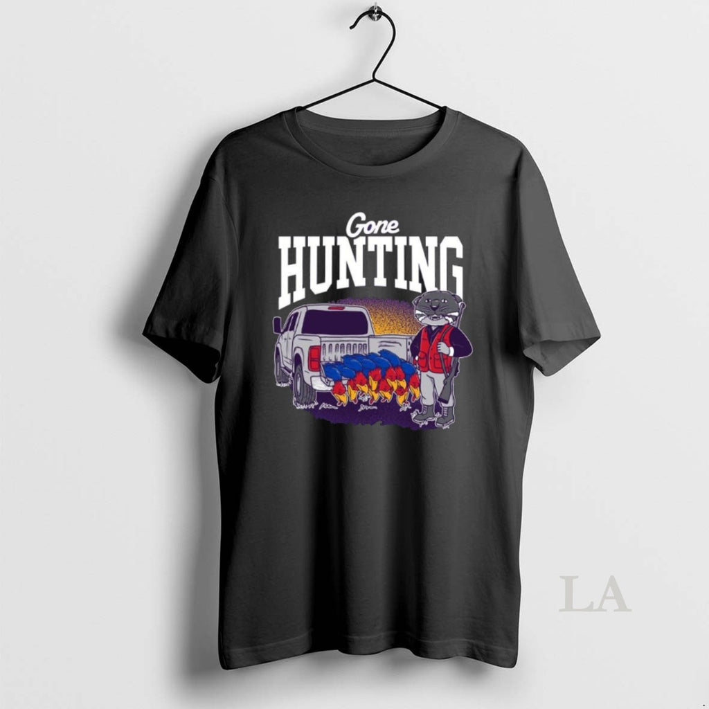 Original Gone Hunting K State Beat Kansas