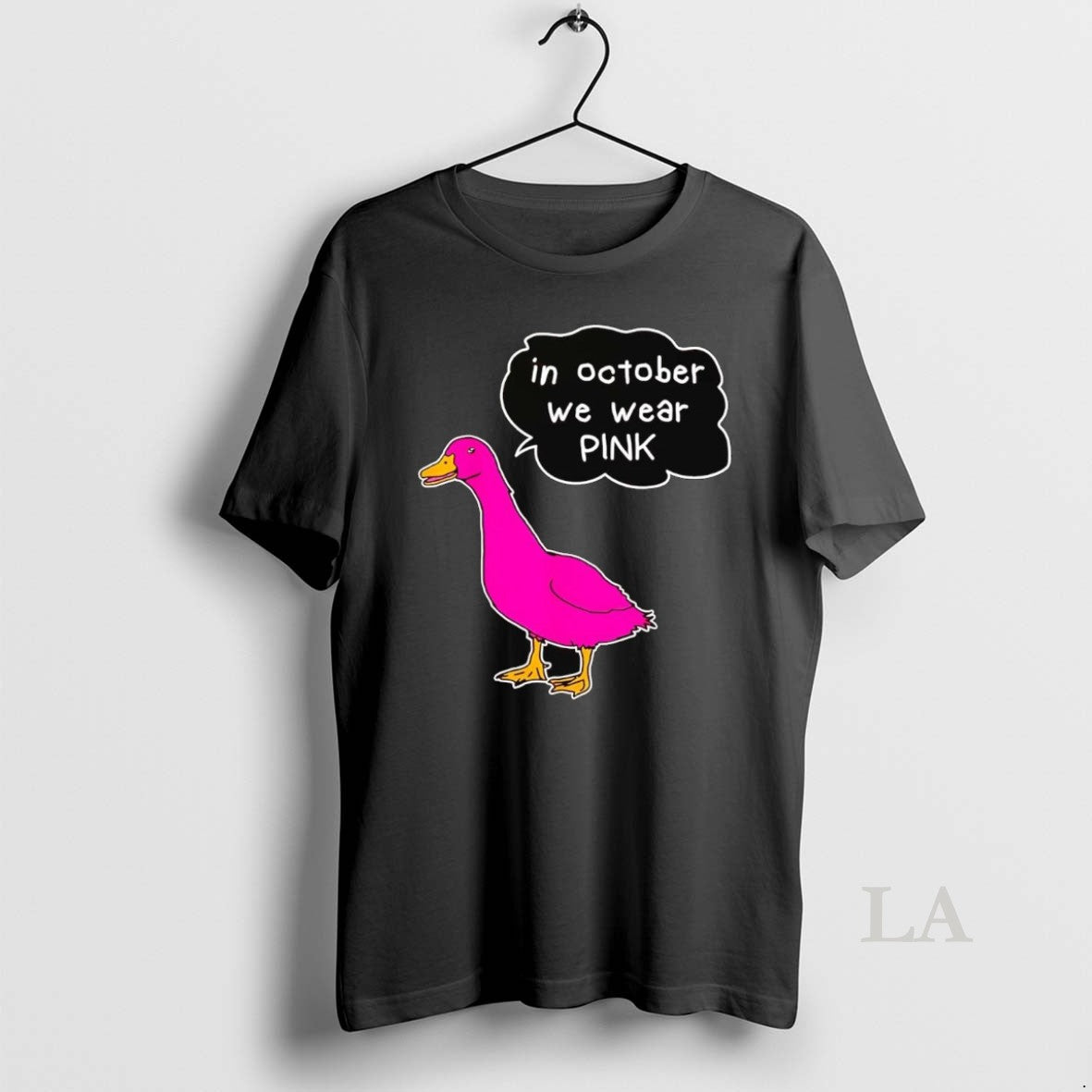 Original Goose Breast Cancer In October We Wear Pink