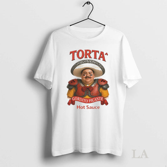 Original Gordito Picante Hot Sauce Torta Tee Sweater
