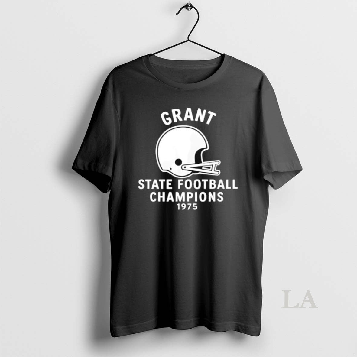 Original Grant State Football Champions Of 1975 Helmet