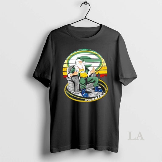 Original Green Bay Packers X Santa Claus Christmas Vintage