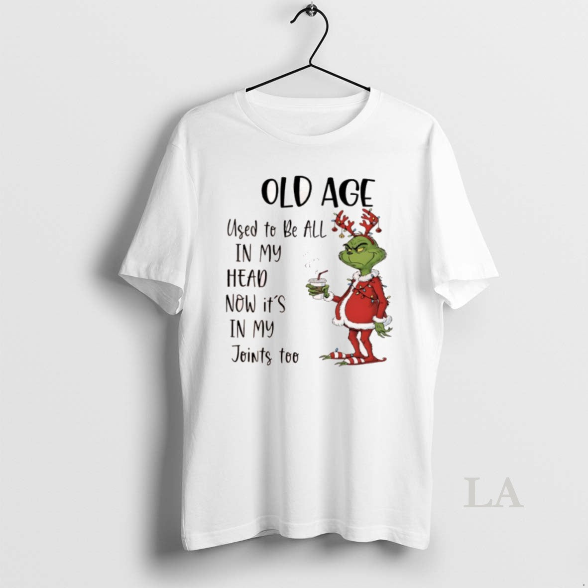 Original Grinch Chrismas Old Age Used To Be All In My Head Now Its In