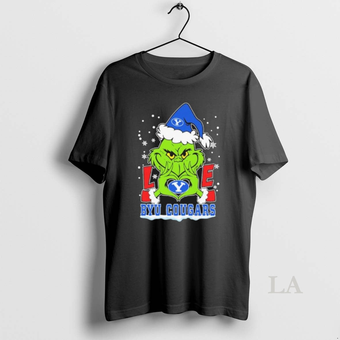 Original Grinch Hand Love Byu Cougar Christmas