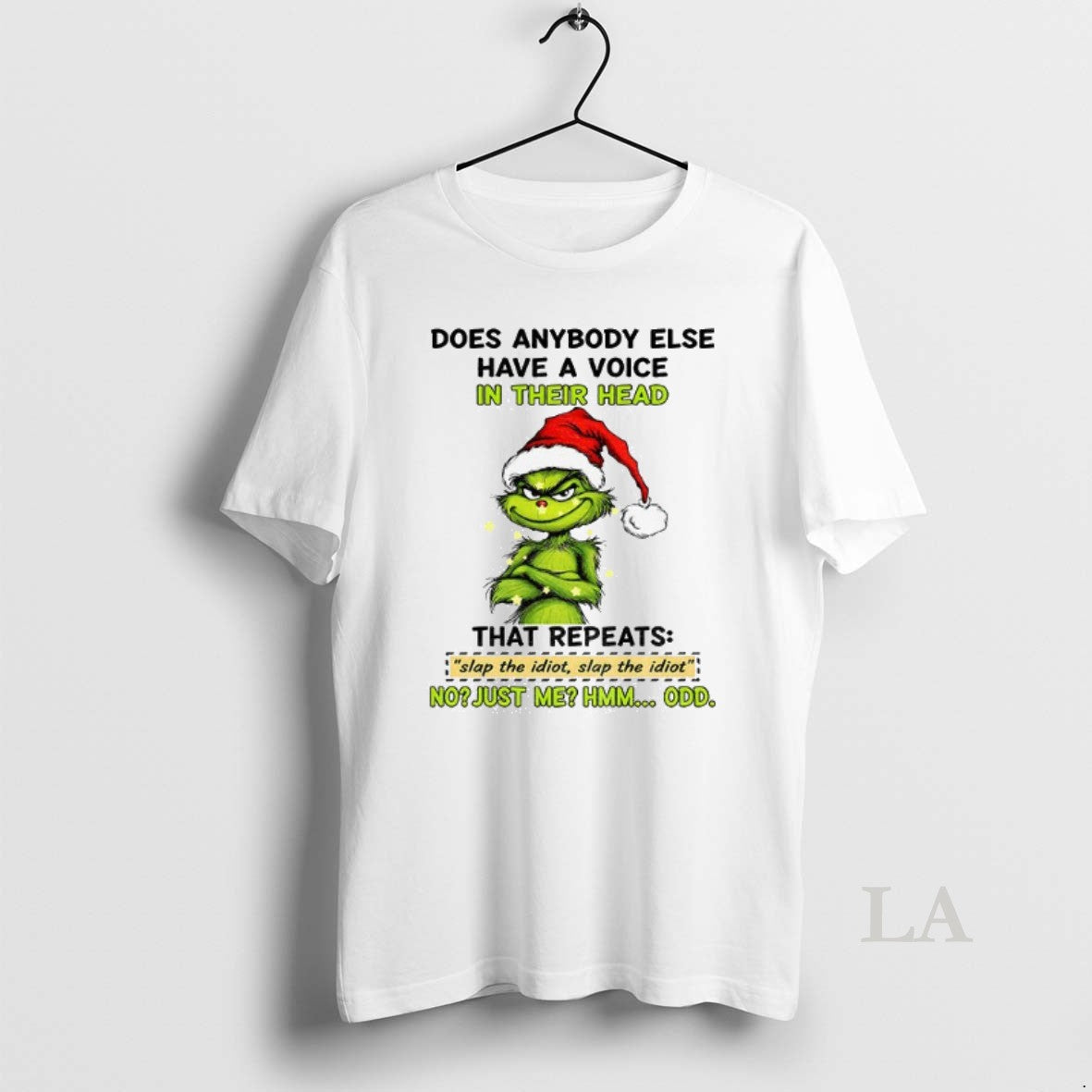 Original Grinch Santa Hat Does Anybody Else Have A Voice In Their Head That Repeats