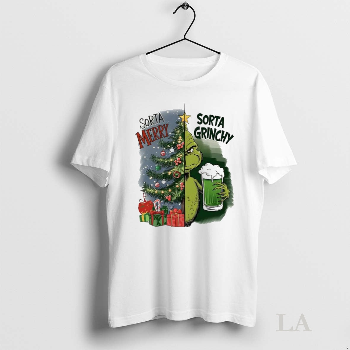 Original Grinch Sorta Merry Sorta Grinchy Christmas Holiday