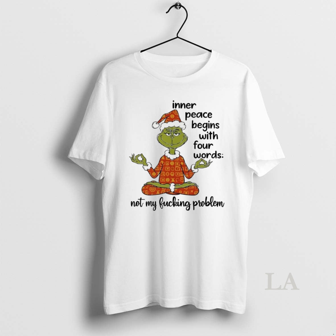 Original Grinch Inner Peace Begins With Four Words Christmas