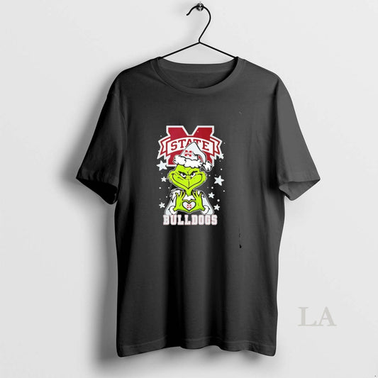 Original Grinch Love Mississippi State Bulldogs Christmas 25