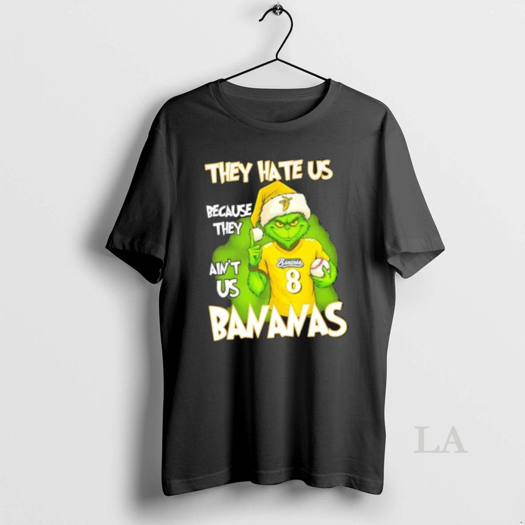 Original Grinch They Hate Us Because They Aint Us Savannah Bananas