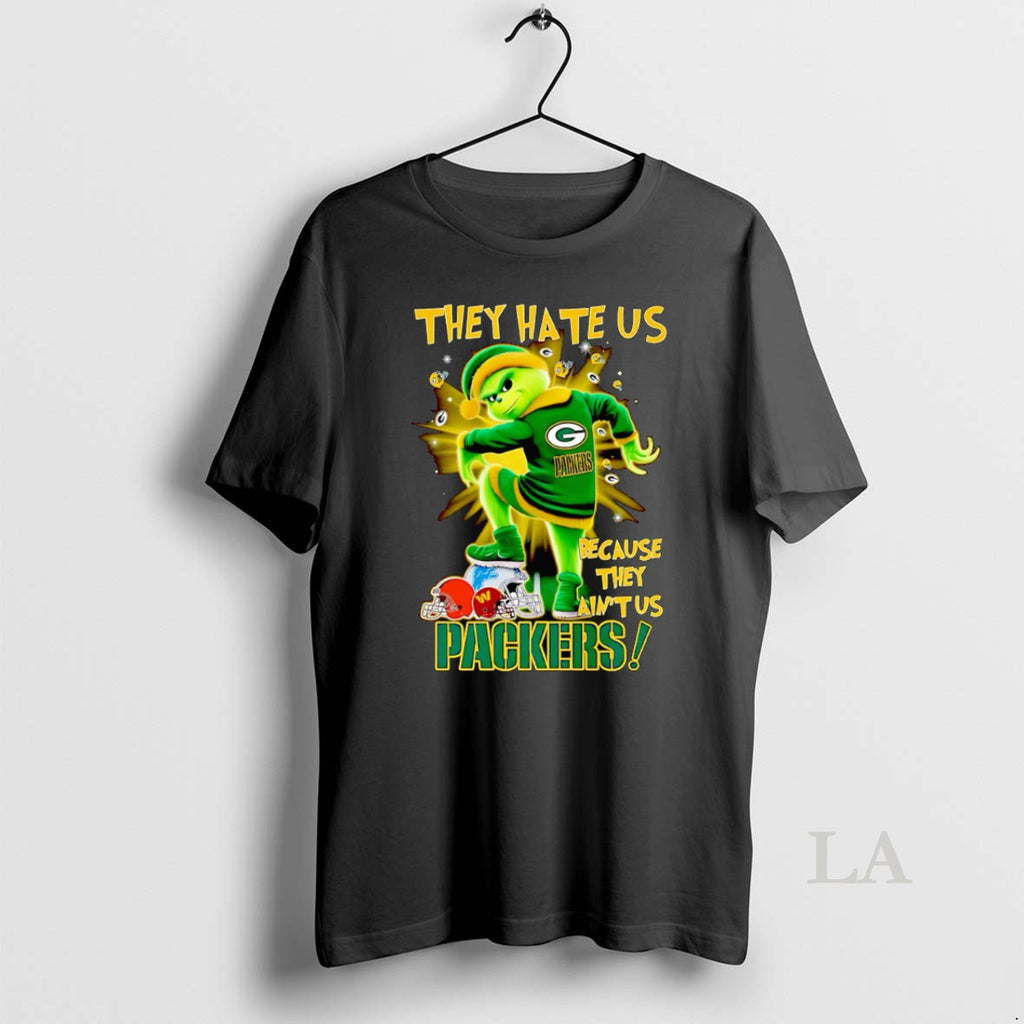 Original Grinch They Hate Us Because They Aint Us Green Bay Packers