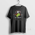 Original Grinch Zipper I Hate People But I Love My Georgia Bulldogs Football Christmas