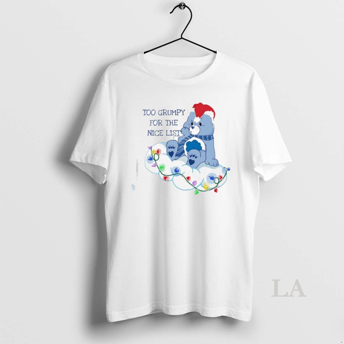 Original Grumpy Bear Too Grumpy For The Nice List Christmas Lights