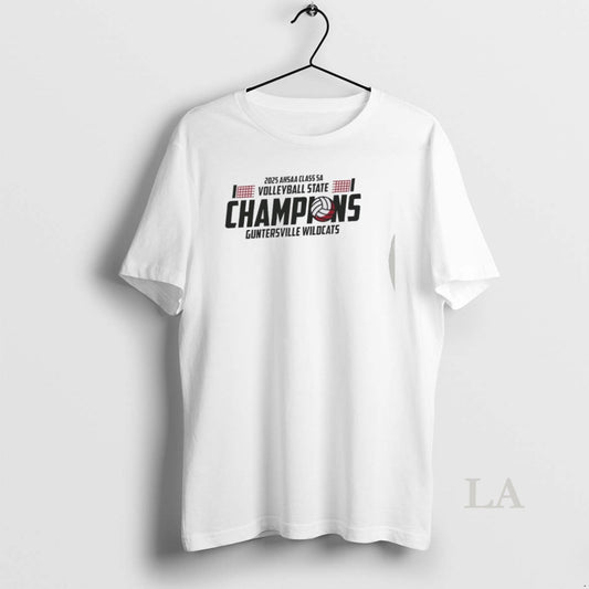 Original Guntersville Wildcats 2025 Ahsaa Volleyball 5a State Champions