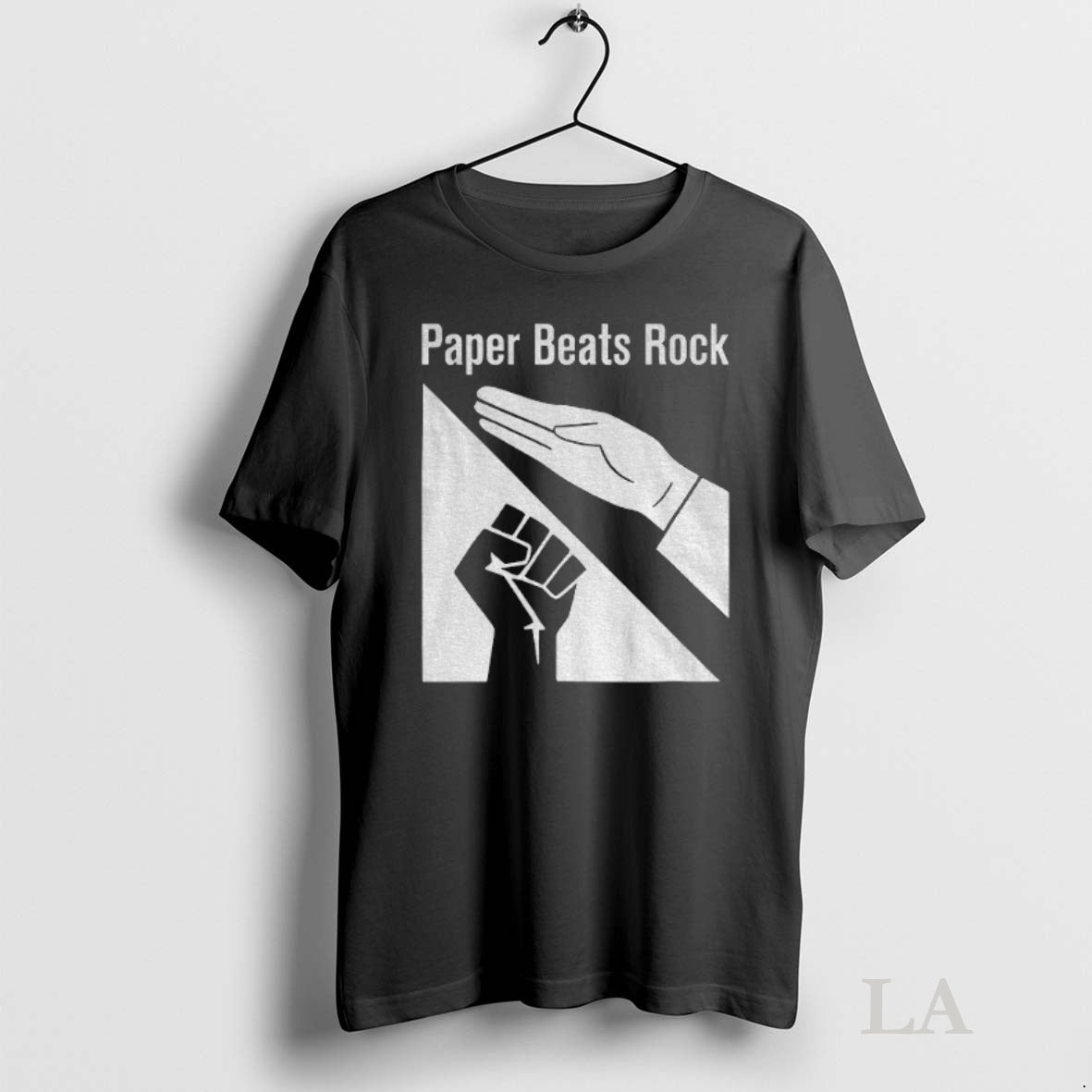 Original Hands Paper Beats Rock Political