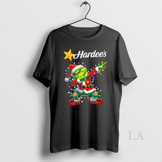 Original Hardees X Grinch Dabbing Merry Christmas