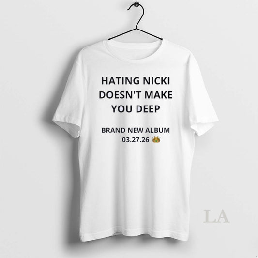 Original Hating Nicki Doesnt Make You Deep New Album 3 27 26 British Crown