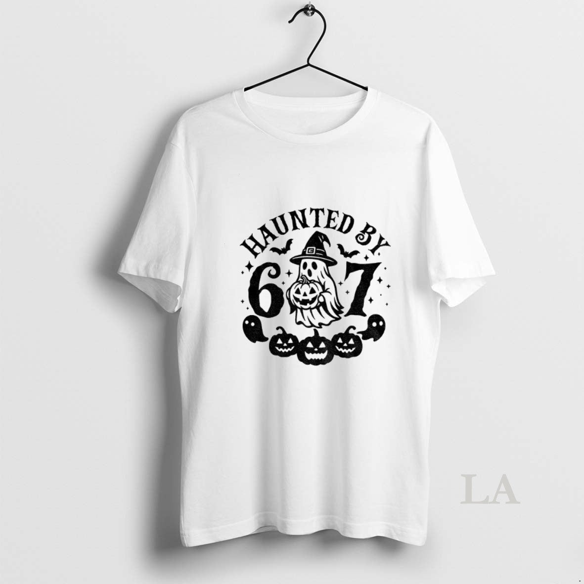 Original Haunted By 67 Funny Spooky Halloween Ghost