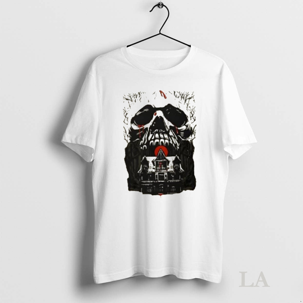Original Haunted Mansion Skull Gothic Horror House