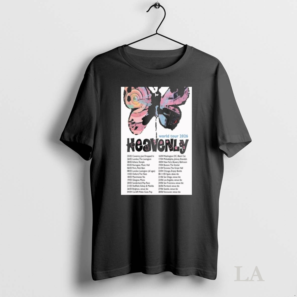 Original Heavenly World Tour 2026 Tee Sweater