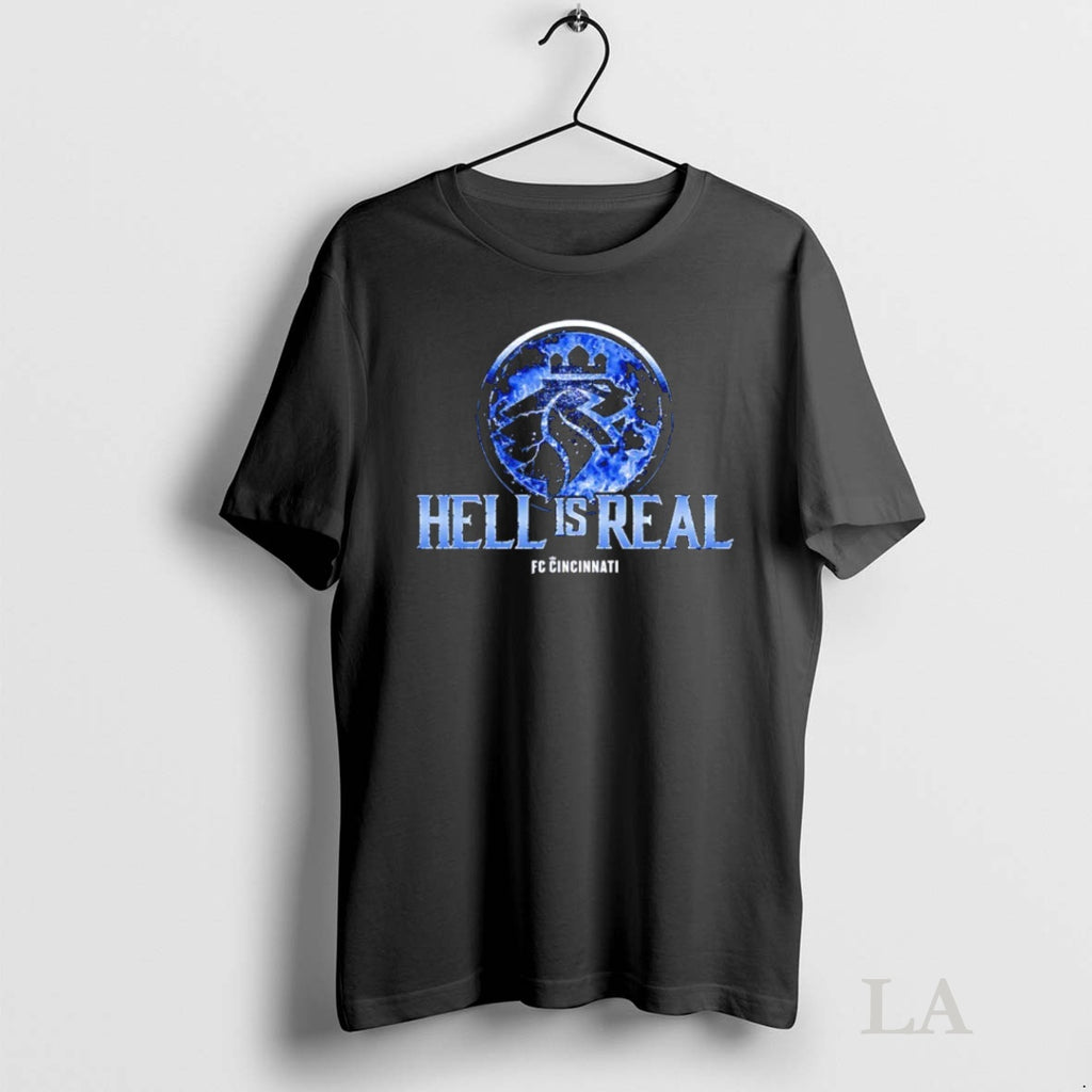 Original Hell Is Real Fc Cincinnati Kombat Ice Flame