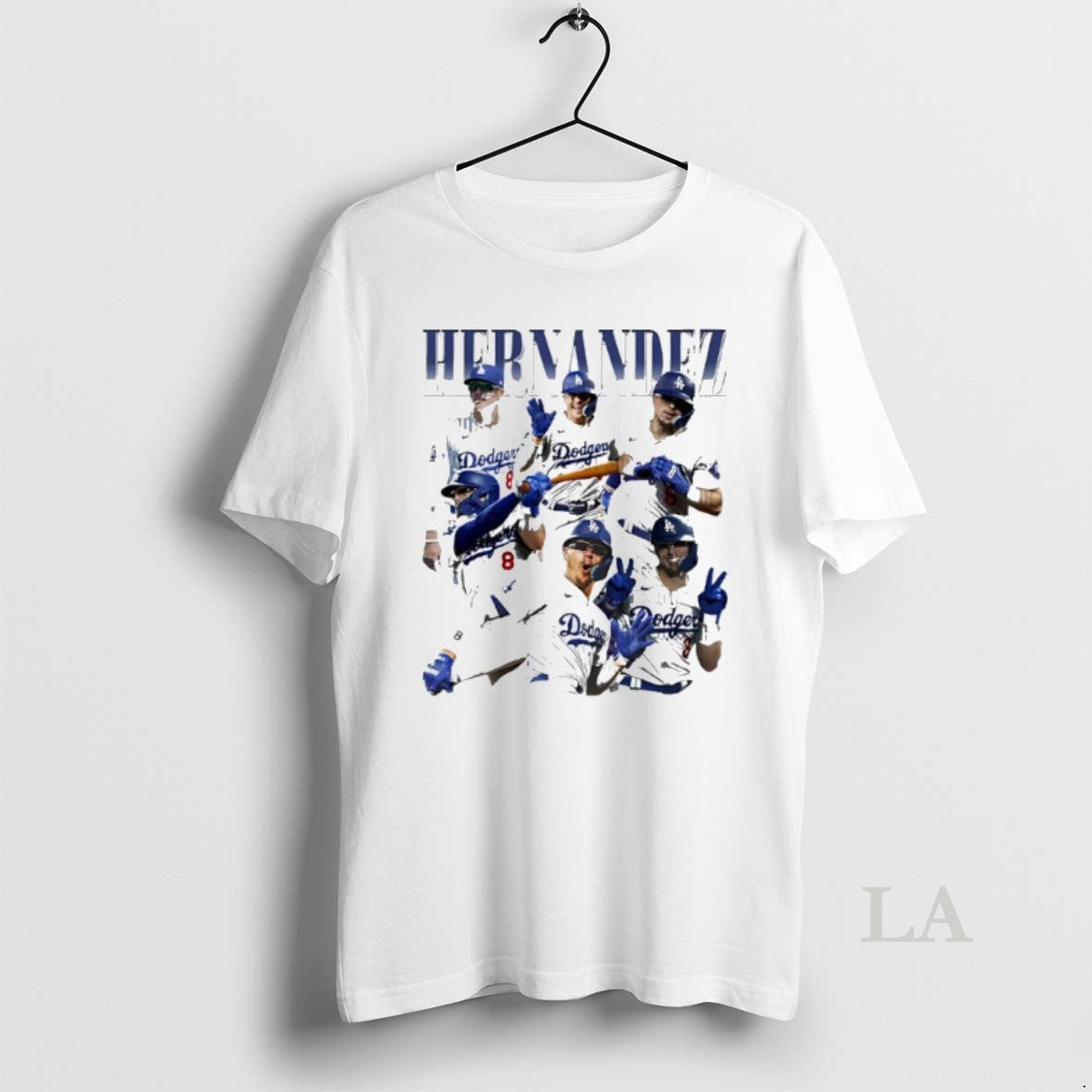 Original Hernandez Los Angeles Dodgers Several Graphic